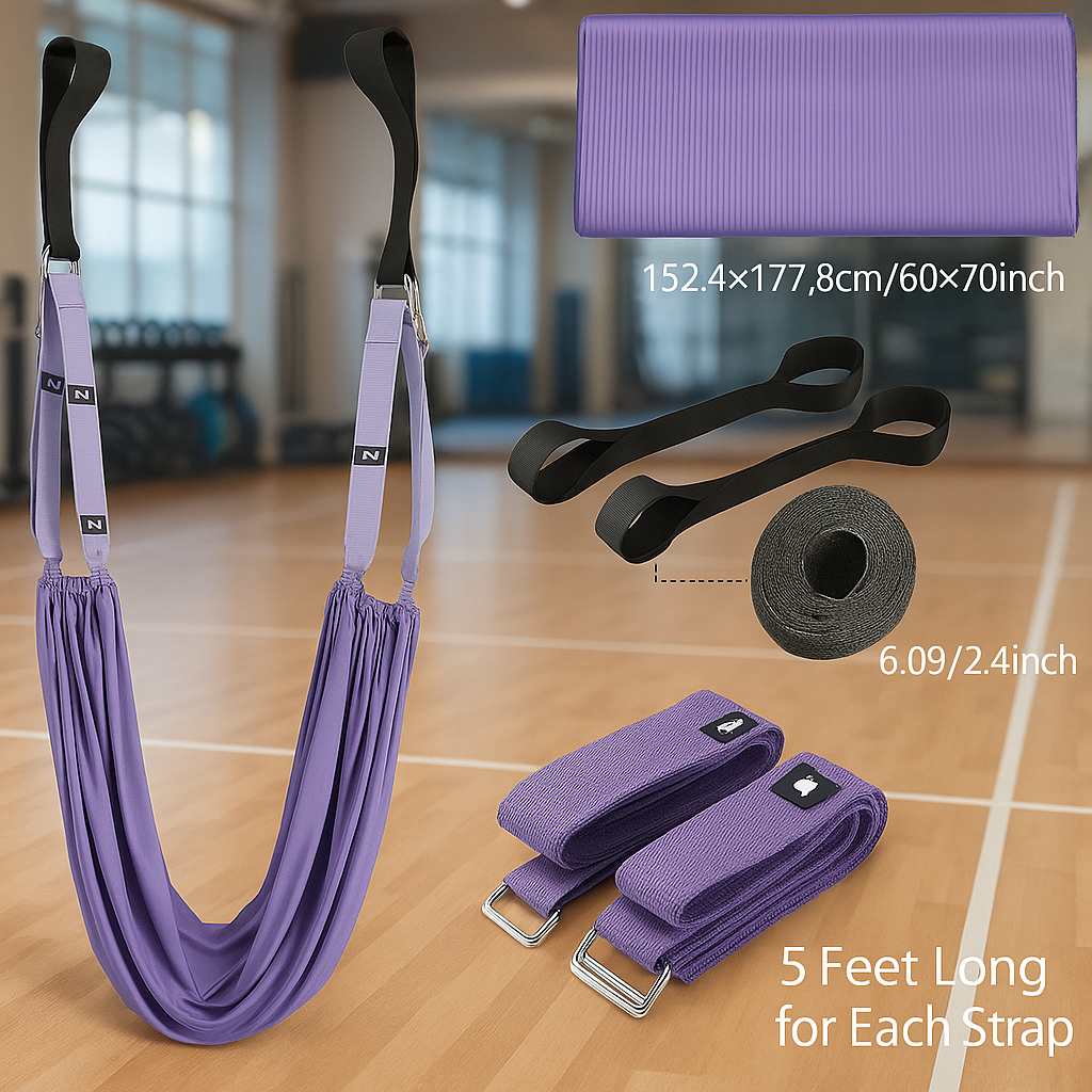 Body Freedom – Stretch &amp; Support Strap for Pain Relief and Yoga.