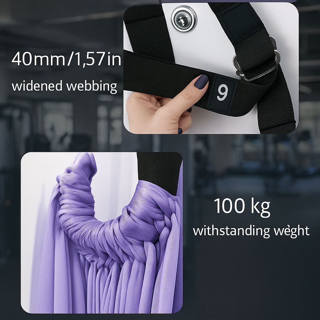 Body Freedom – Stretch &amp; Support Strap for Pain Relief and Yoga.